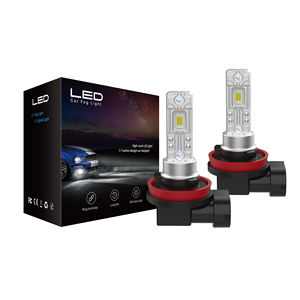 Luz antiniebla LED de fábrica H8 H11 60W Canbus 4000LM 6500K 3000K H1 H3 H4 H7 9005 9006 880 881 PSX26 5202 P13 luz de conducción LED automática - Product Image 1