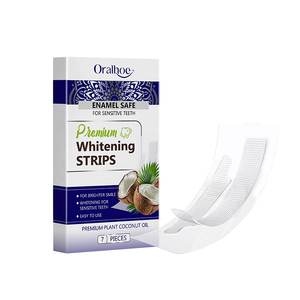 14 tiras para blanquear los dientes, elimina las manchas de placa, limpieza, higiene bucal, alivio de la sensibilidad, aliento fresco, ilumina el cuidado de los dientes - Product Image 6