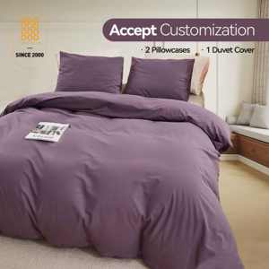 Juego de Funda Nórdica de Algodón Lavado Moderno, Tejido, Cómodo y Transpirable, 300 Hilos, Personalizable, para Todas las Estaciones - Product Image 3