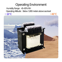 Transformateur de contrôle d'isolement monophasé à refroidissement autonome de type sec BK personnalisé en usine, adapté aux machines-outils CNC