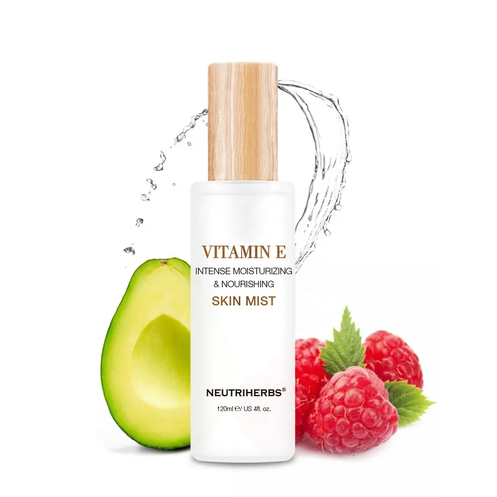 Oem Odm Natuurlijke Anti Aging Hydrating Facial Mist Gezicht Toner Vitamine E Spray