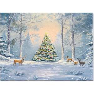 Navidad árbol de Navidad alce copo de nieve alfombra antideslizante Boho Rectangular alfombra para sala de estar dormitorio decoración del hogar en Stock - Product Image 3