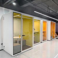 Cymdin - Cabines de bureau faciles à installer, isolation acoustique, maisons conteneurs pour espaces de travail confortables