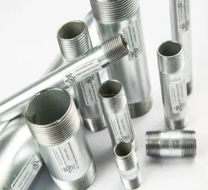 supplies of aluminum RSC conduit nipple fittings with ANSI C80.5 UL6A
