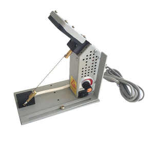 Temperature Adjustable <strong>Electric</strong> Heating fusion <strong>Cutting</strong> Hot <strong>Cutting</strong> Industry Label Garment Fabric Hot <strong>Cutting</strong> <strong>Machine</strong>