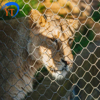 Filet en acier inoxydable - Filet de protection flexible pour clôtures d'animaux de grande taille et zones de habitat pour oiseaux