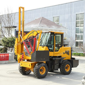 เครื่องตอกเสาเข็มรั้วทางหลวง เครื่องตอกเสาเข็มงานพื้นดิน เครื่องตอกเสาเข็มแบบใช้แรงกระแทก - Product Image 6