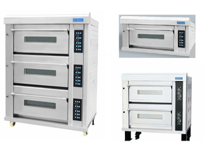 HOMAT Ready To Ship 3Decks 6Trays High Quality Commercial Bread And Cake Electric Baking Oven - Product Image 3
