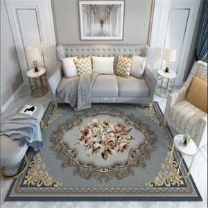 Venta directa del fabricante, alfombras 3D de estilo turco <span class=keywords><strong>persa</strong></span> americano para sala de estar, alfombrillas de pared a pared para el hogar, viajes de oración - Product Image 6