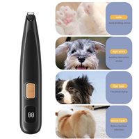 Tondeuse Électrique Rechargeable Silencieuse pour Poils de Chien, Sans Fil, Personnalisable pour Usage Domestique, Coupe-Poils de Pattes d'Animaux
