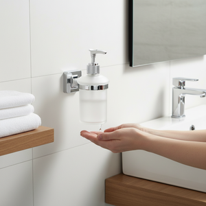 Distributeur de savon mural pour salle de bain LUCCA - MSV. - Product Image 3