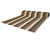 Tapis de porte avec support en PVC, fil dur, anti-salive et humidité, poils découpé, mm