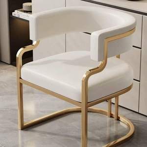 KLuxury Dining Chairs Home Makeup Chairs Hotel Reception <b>Sales</b> <b>Offices</b> Negotiation Manicure Chair for Sofas Nail Salon Backrests - Product Image 3