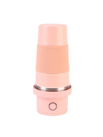 Nieuwe design oplaadbare USB type C draagbare staafmixer mini fruit smoothie juicer roestvrijstalen vacuümfles auto buiten