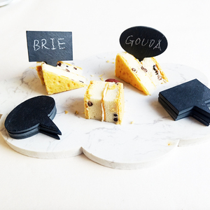 Vente directe du fabricant, étiquettes <span class=keywords><strong>de</strong></span> <span class=keywords><strong>fromage</strong></span> écologique en <span class=keywords><strong>pierre</strong></span> naturelle, ardoise ovale carrée, sans danger pour le contact alimentaire - Product Image 6