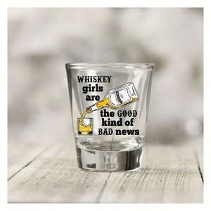 Custom UV DTF Sticker Waterproof Dtf Stickers for <b>Whiskey</b> Shot <b>Glasses</b> Laptop and More Wholesale Products in Bulk - Product Image 1