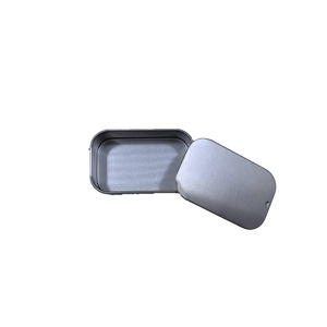 Caja Metálica Rectangular Personalizada con Tapa Deslizante para Empaque de Regalos, Contenedor Metálico - Product Image 3