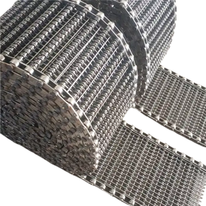 Yüksek kalite yüksek sıcaklığa dayanıklı paslanmaz çelik zincir tel konveyör bant balıksırtı konveyör bant taşıma için - Product Image 2