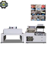 Machine de scellage et de découpe en L entièrement automatique, machine d'emballage sous film rétractable POF pour l'emballage de marchandises quotidiennes en boîte