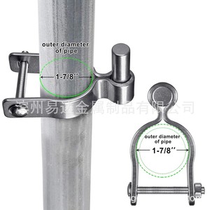 Bisagras de Acero Inoxidable 304 Redondas de Alta Resistencia para Puertas de Cercas, Herrajes Resistentes al Óxido, Fabricante Mayorista de Binzhou, China - Product Image 4