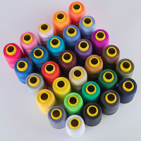 Fils à coudre très demandés pour machine à coudre, haute qualité, 402, 100% polyester, fil à âme en polyester pour la confection de vêtements et de sacs