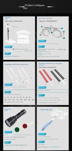 Brillenzubehör Sehprüfungs-Set zur Untersuchung der Sehfunktion mit Prismenreihe, Spiegel und Flip-Shooting-Optometrie-Gestell - Product Image 4