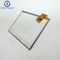 Écran tactile capacitif WIWOTOUCH 10,4 pouces GT928 CH554G 56 canaux Interface IIC 6H -20~+70 pour équipement industriel