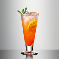 Verres à cocktail hauts en verre, verres à jus, verres à eau, gobelets en verre, vente en gros