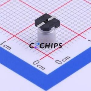 MVK50V1M4*5 4.0TP ตัวเก็บประจุแบบอิเล็กโทรไลต์อะลูมิเนียม SMD, ขนาด D4xL5 มม. 1uF 20% 50V 5.6mA-120Hz - Product Image 2