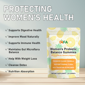 Gomitas Probióticas para Mujeres Más Vendidas con Vitamina C y Sodio, Apoyo a la Salud Digestiva, Gomitas Sin Azúcar, Suplemento - Product Image 2