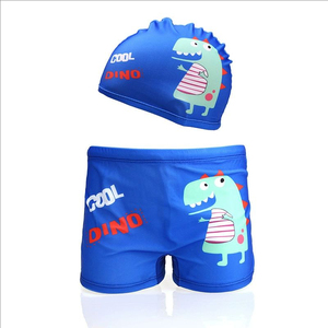 Maillot <span class=keywords><strong>de</strong></span> <span class=keywords><strong>bain</strong></span> garçon mignon confortable pour enfants imprimé coréen Animal plage Boxer maillot <span class=keywords><strong>de</strong></span> <span class=keywords><strong>bain</strong></span> avec casquette pour piscine et plage - Product Image 6
