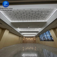 PANGUI Rouleaux en gros de plafond tendu en PVC translucide blanc rétroéclairé par LED pour la décoration intérieure de bureaux