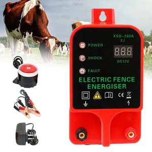 Equipo Avícola Impermeable de 10 km con Función de Alarma, Cercado Eléctrico Portátil de 260A, Caja de Cercado Impermeable - Product Image 3