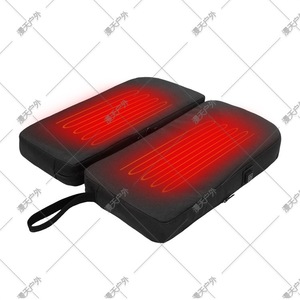 Coussin chauffant pliable pour les fesses, en tissu Oxford, portable, à deux plis, pour le camping et l'extérieur, multicolores, réglable en température - Product Image 4