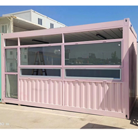 Bureau mobile préfabriqué de luxe moderne et personnalisé, conteneur modulaire détachable et intégré pour usage professionnel ou résidentiel