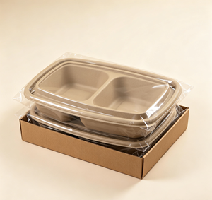 Caja de Plástico Laminado Dorado para Comida para Llevar, Conservación de Pollo Entero, para Uso con Carne y Fruta - Product Image 2