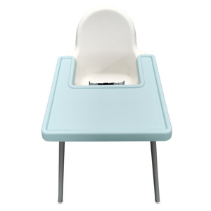 Allcover Tấm Lót Đĩa Silicon Cấp Thực Phẩm Chống Trượt Có Viền Chống Trượt Tấm Lót Đĩa Cho Em Bé Ăn Bằng Silicone Ghế Cao Tấm Lót Sàn - Product Image 2