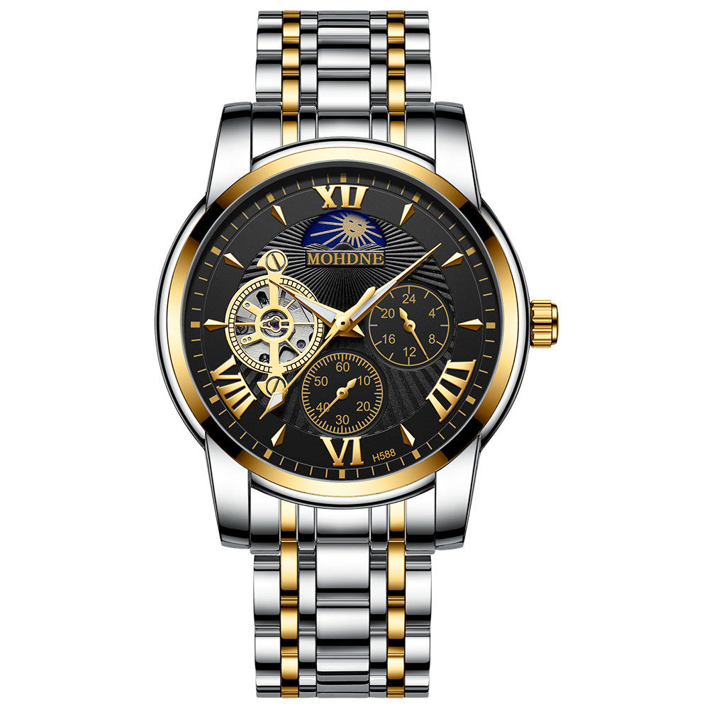 ระหว่างหน้าปัดสีทอง-ดำ