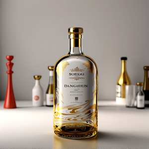 750ml Chai Thủy Tinh Haute Couture Vodka rum whisky - Product Image 4