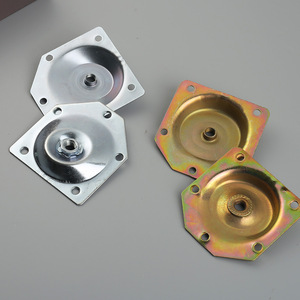 Connecteur de pied de meuble Li Hai en acier laminé à froid plaqué, carré et hexagonal, pour pieds de table et de chaise - Product Image 2