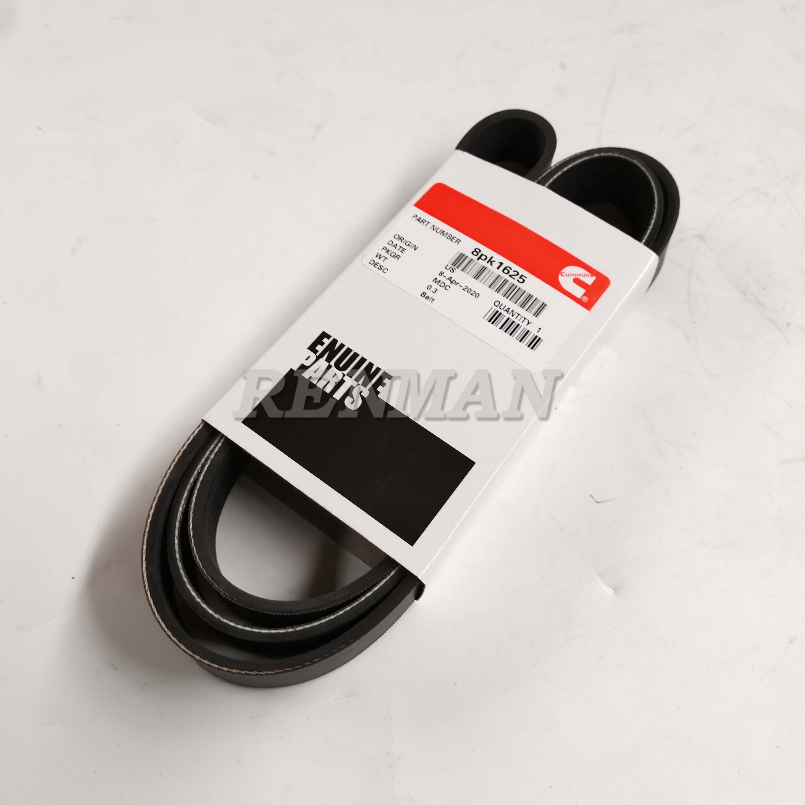 High-quality V Ribbed Belts for Cummins Engines - 8PK1625