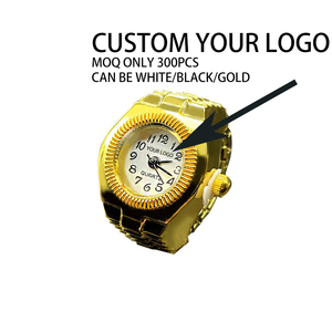 Anello <span class=keywords><strong>Vintage</strong></span> Punk Placcato Oro Rosa, Regalo di Moda, Anello Orologio Digitale Minimalista, Anello Orologio da Dito Classico al Quarzo - Product Image 5