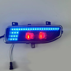 ชุดไฟหน้า LED พร้อมไฟเดย์ไลท์ ไฟตัดหมอก ไฟวงแหวนหลากสี สำหรับ <span class=keywords><strong>Xtrail</strong></span> Rogue ปี 2017-2021 - Product Image 3