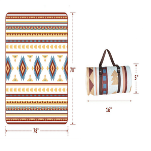 Tapis de pique-nique et de camping extérieur imperméable, pliable, anti-humidité, avec <span class=keywords><strong>film</strong></span> d'aluminium épaissi et ultrasonique - Product Image 5