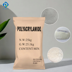 Hochwertiges Flockungsmittel Chemische Zusatzstoffe Kationisches Polyacrylamid (PAM) 99,8% Reinheit Chemisches Hilfsmittel für Schlamm - Product Image 1