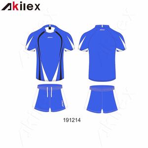 Akilex Atacado Personalizar Sport Wear <span class=keywords><strong>Rugby</strong></span> <span class=keywords><strong>Jersey</strong></span> Tricô Sublimação Completa Set ou Cut & sew Impressão Digital <span class=keywords><strong>Rugby</strong></span> Kit - Product Image 6