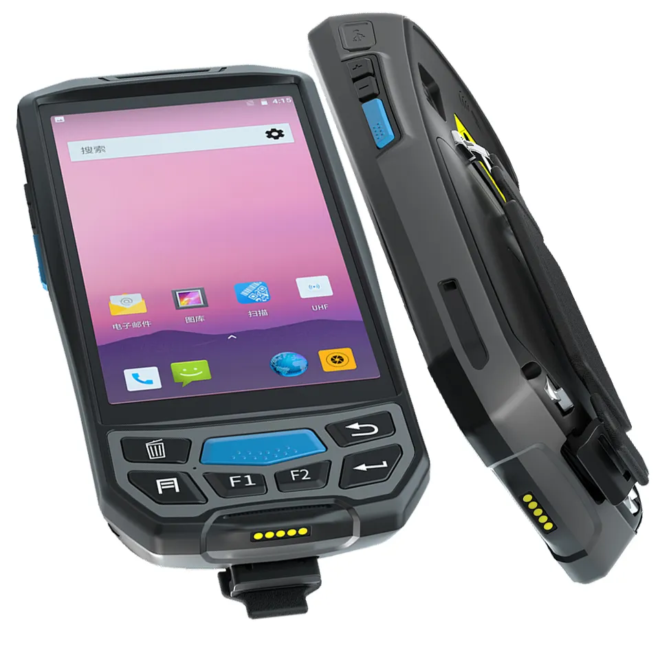 Terminal portátil Android 4G, leitor de código de barras PDA portátil, computador portátil, leitor de cartão NFC, bateria com capacidade de 4800mAh