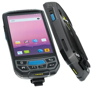 Android handgerät 4G, Android Barcode Scanner handheld PDA handcomputer NFC-Kartenleser 4800 mAh Akku-Kapazität