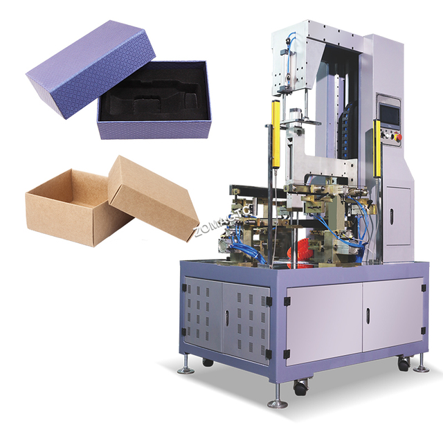 High Quality Semi Automatic Multi Functional Box Forming Machine Rigid Box Making Machine