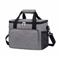 Sac Isotherme Grande Capacité Bestseller en Tissu Oxford, Portable, Étanche, pour Pique-nique en Extérieur, Épaissi